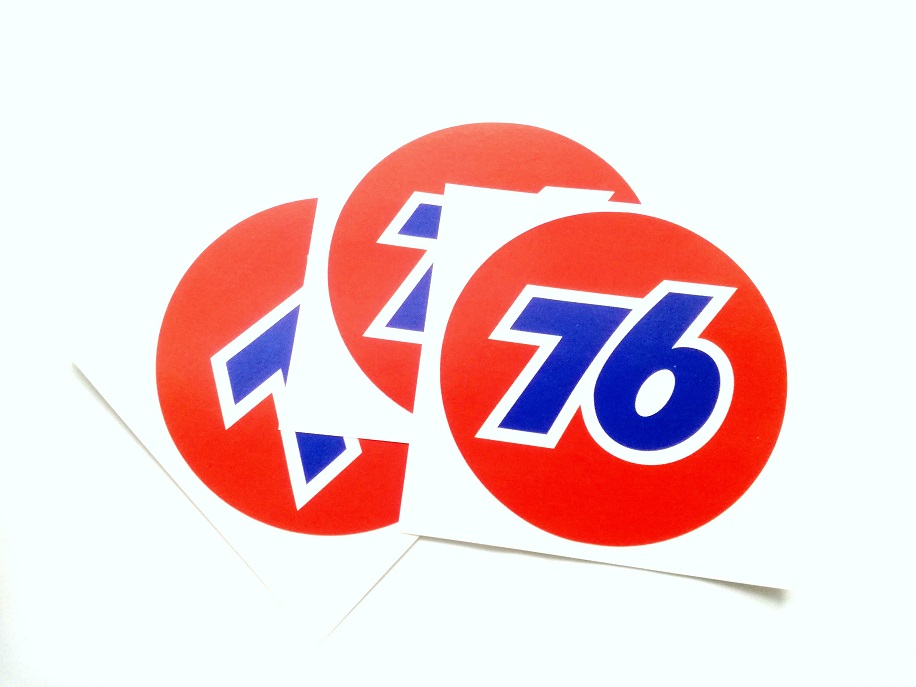 

Naklejka 76 cult, retro naklejki, stickery