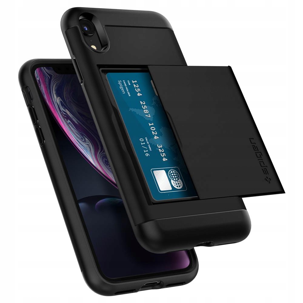 

Etui do iPhone Xr, Spigen Slim Cs, case, obudowa