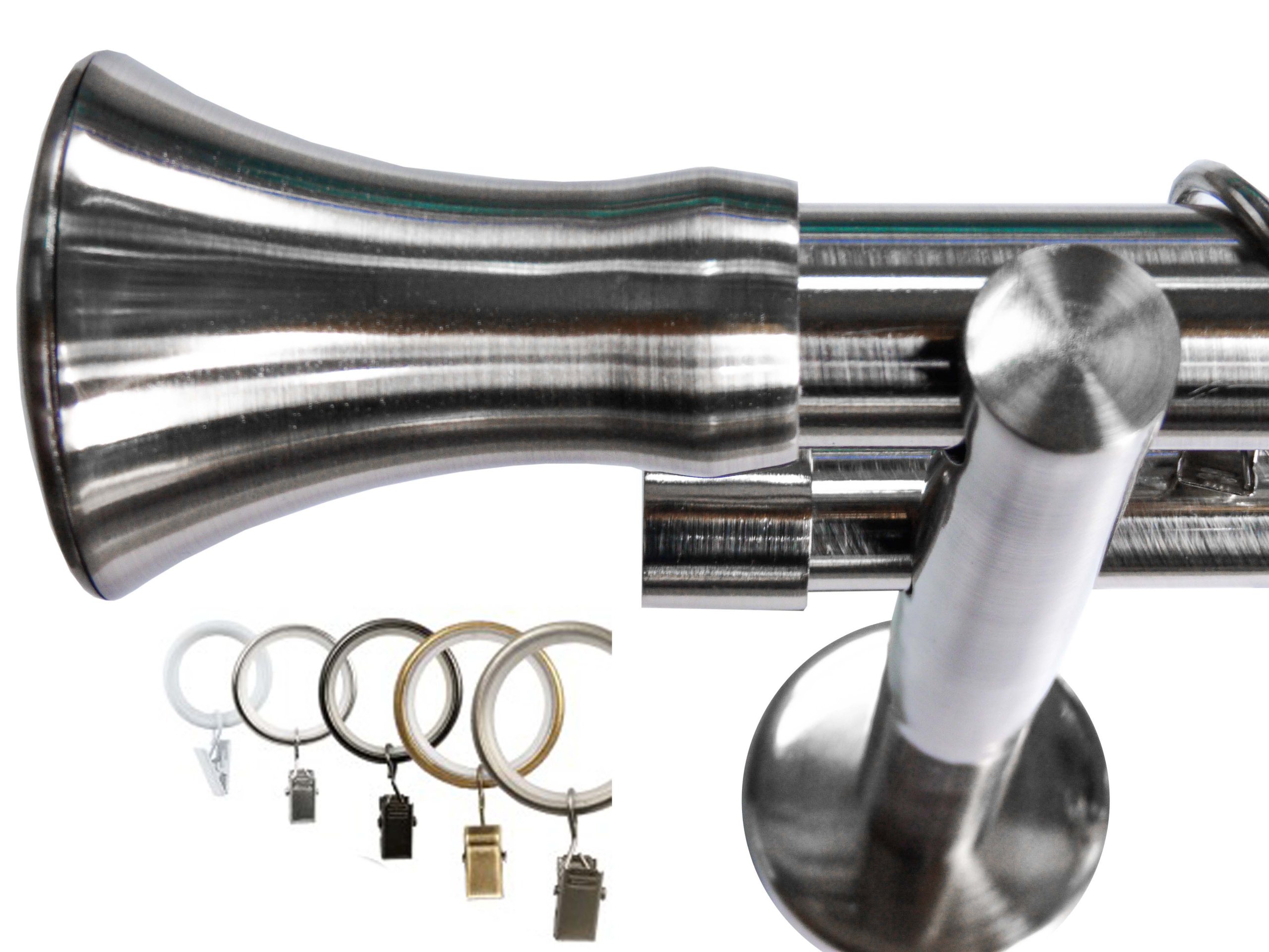 

Karnisz+ciche Kółka Nowoczesny 25/19 Podwójn 180CM