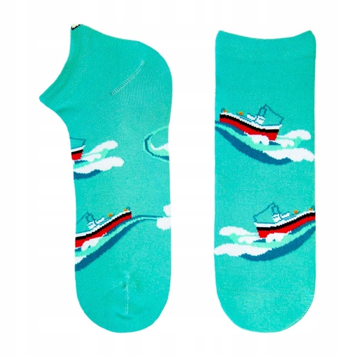 Farebné Členkové Ponožky Ponožky CUP OF SOX Calypso 41-44