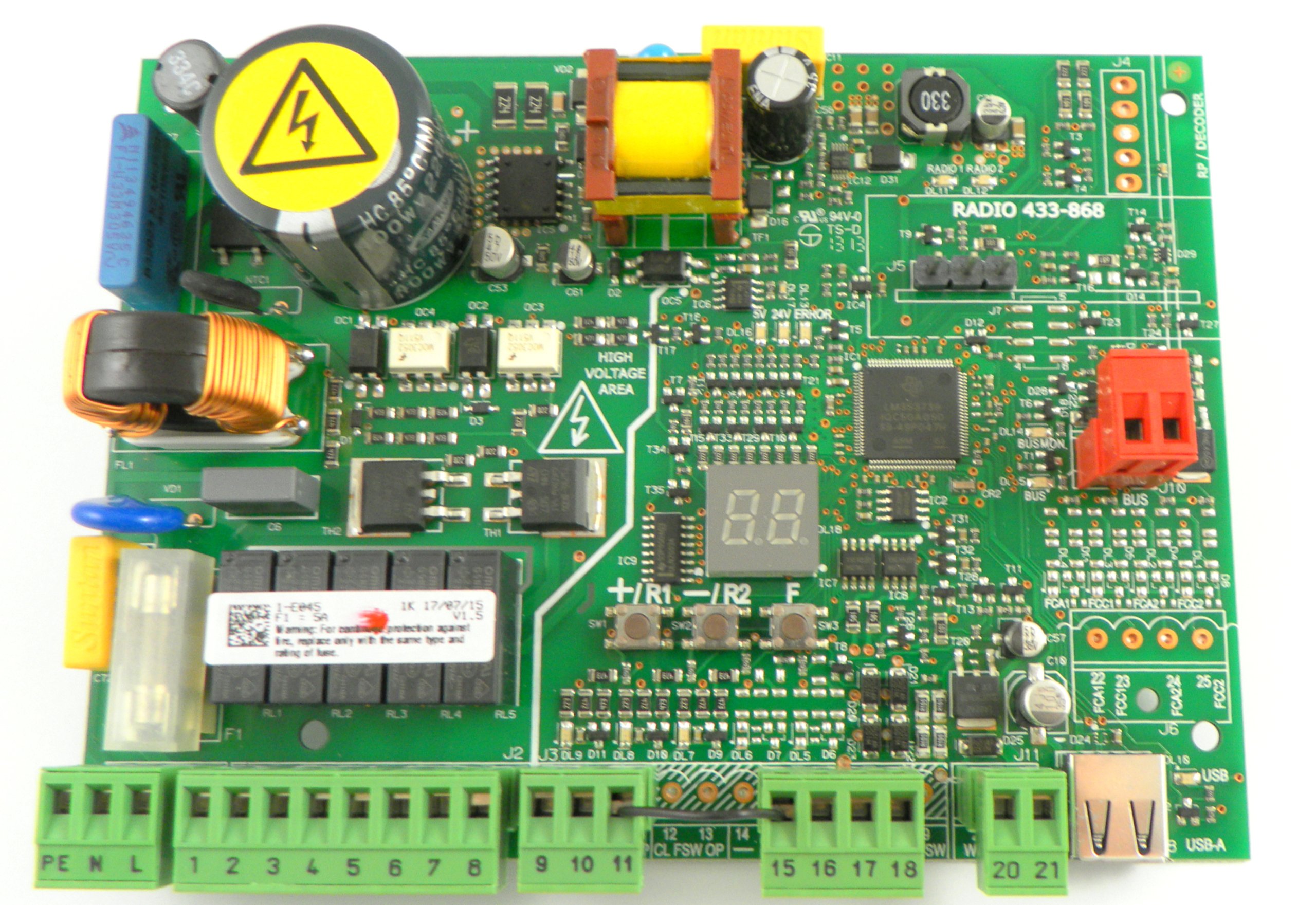 

Faac E045 Centrala Sterująca model Do 414 Płyta