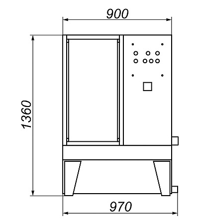 Myjka do kol Wulkan 200 czyste kola najtansza Weight with packaging 270 kg
