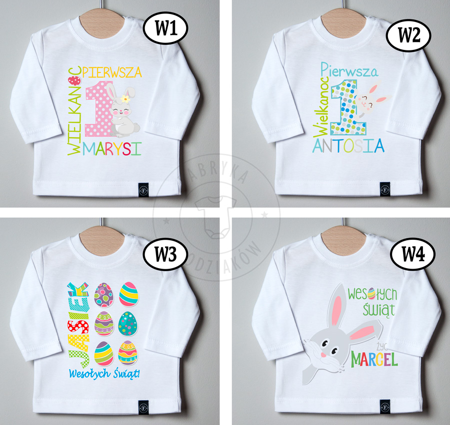 BLUZKA na WIELKANOC Święta PREZENT 74 wielkanocna Płeć chłopcy