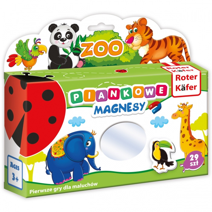 

Duże Bezpieczne Magnesy Piankowe Zoo