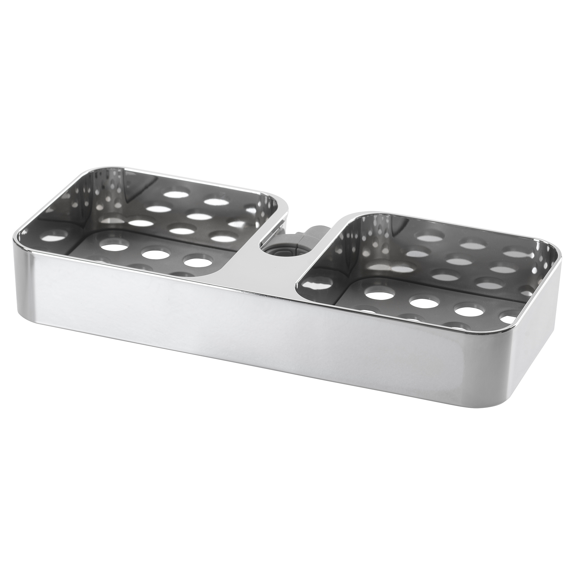 

Ikea Brogrund Półka prysznicowa 25x4 cm, chrom