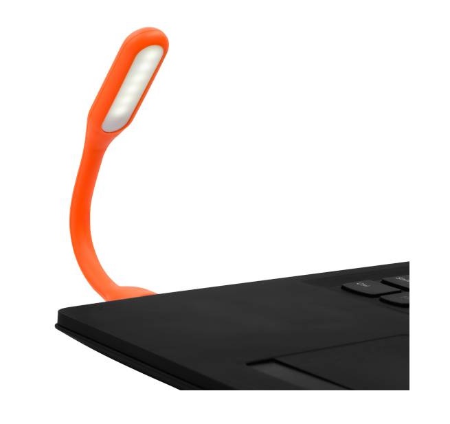 Lampka LED USB do laptopa komputera ( pomarańczowa )