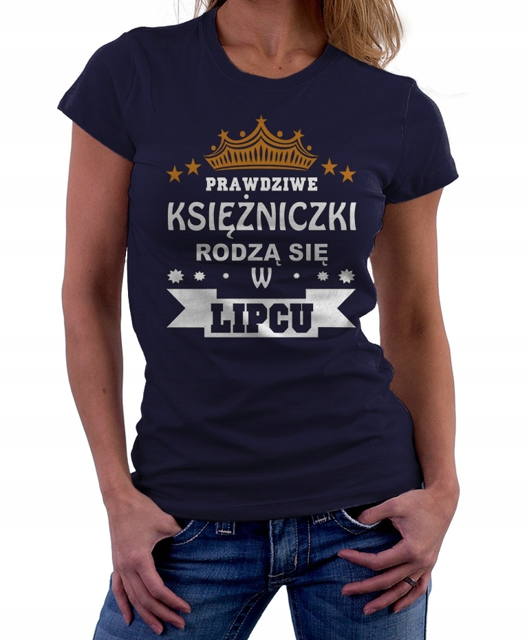 

Koszulka dla Księżniczki Urodzonej W Lipcu r.XL