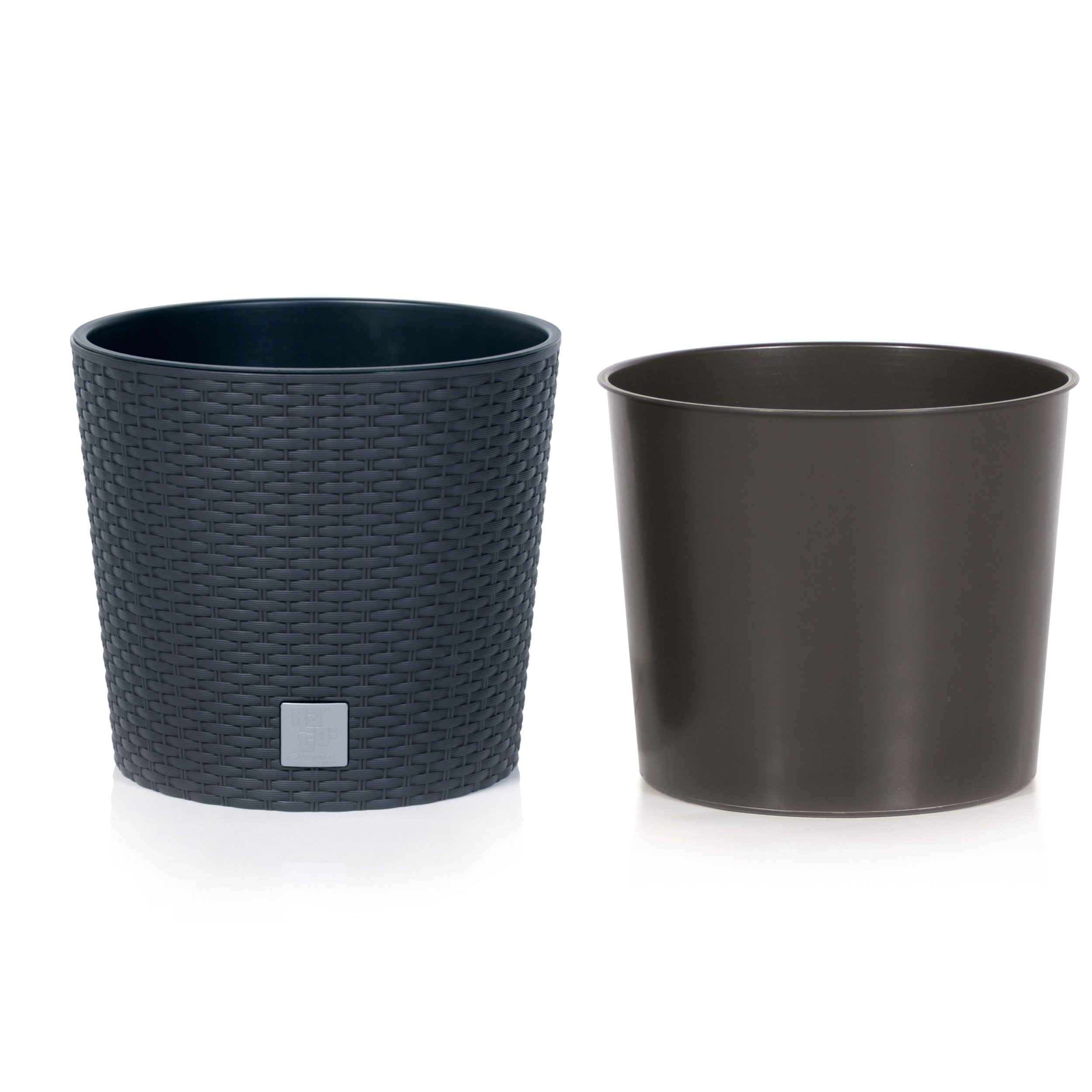 

Doniczka wkład Rattan 25 x h23cm Osłonka Donica