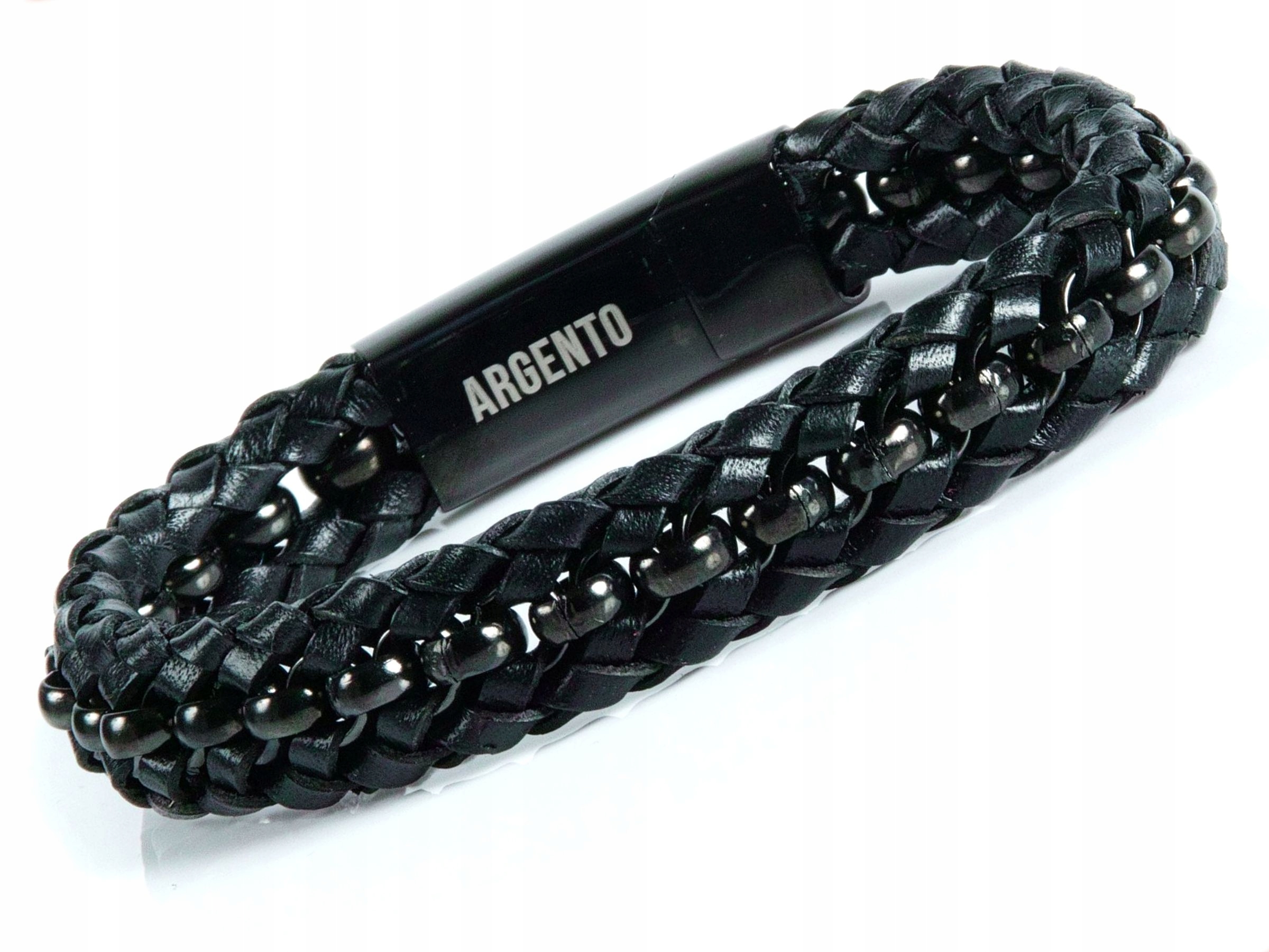 

Bransoletka Męska Bransolety Premium Argento