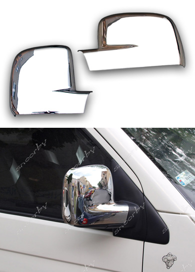 VW CADDY 03 15 nakladki na lusterka CHROM STAL EAN 8696321433454