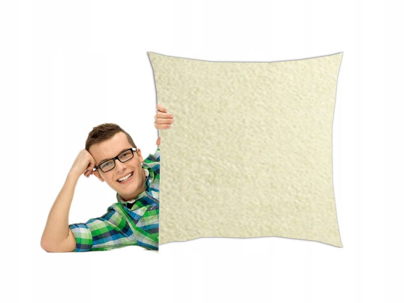 

Poszewka Z Frotte Gładka W Kolorze Ecru 40/40