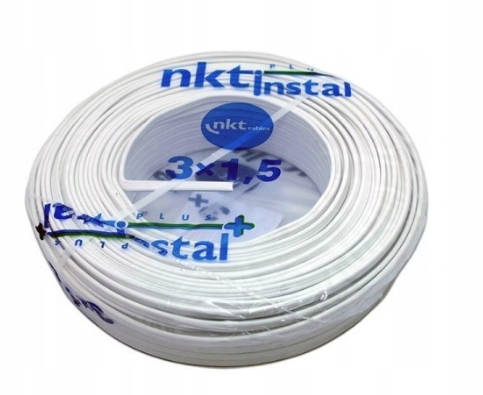 

Przewód kabel YDYp 3x1,5 Nkt 450/750V 50m 225574