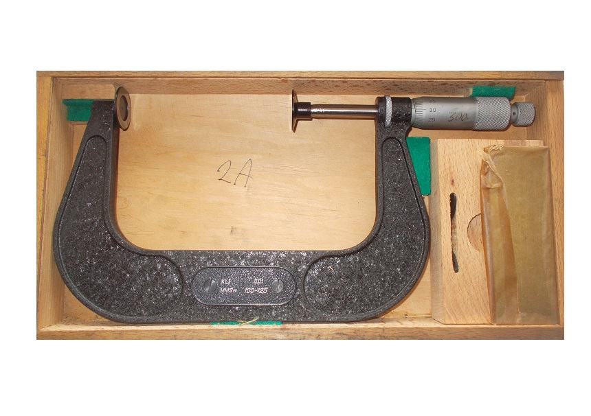 Мікрометр пластинчастий MMSw 100-125 VIS