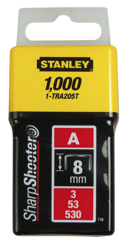 

Zszywka Stanley TRA205T1 typ A 1000 sztuk 8 mm