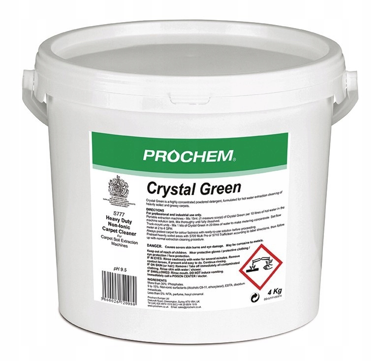 

Prochem Crystal Green S777 do smarów, oleju DT5