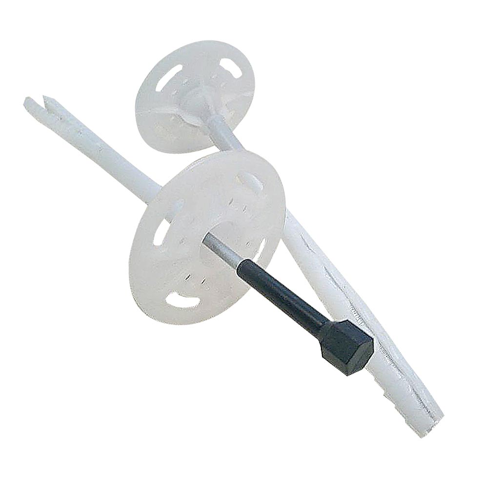 

Kołki do wełny styropianu trzpień metal 10cm 100