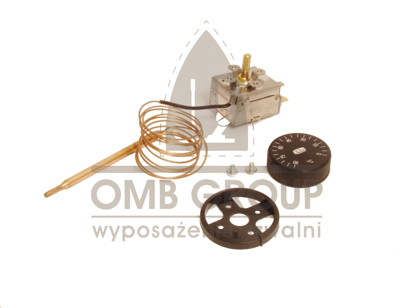 TERMOSTAT 0-90 STOPNI Z KAPILARĄ I POKRĘTŁEM 230Vi Marka inna