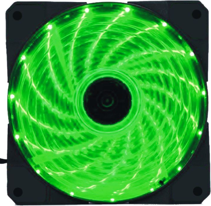 Wentylator LED GAMING 12cm 2 kolory, 4pin Molex FV Producent Bandit Power