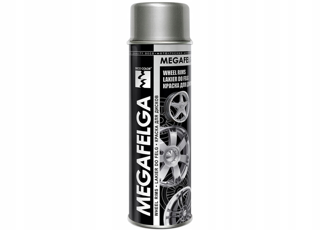

Megafelga farba do malowania felg srebrna 500ml