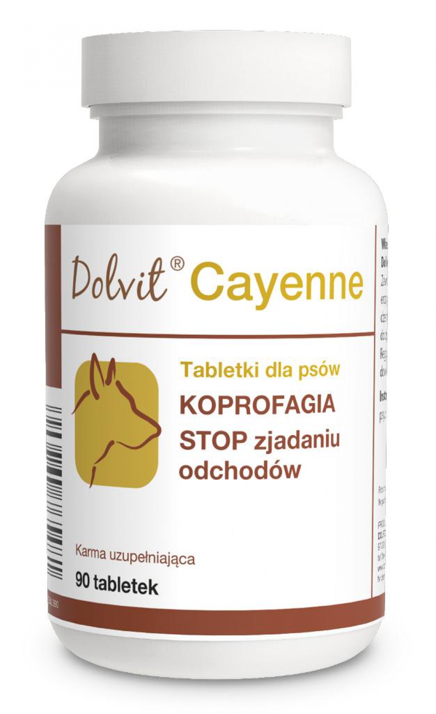 

Dolfos Dolvit Cayenne 90tab Stop Zjadaniu Odchodów