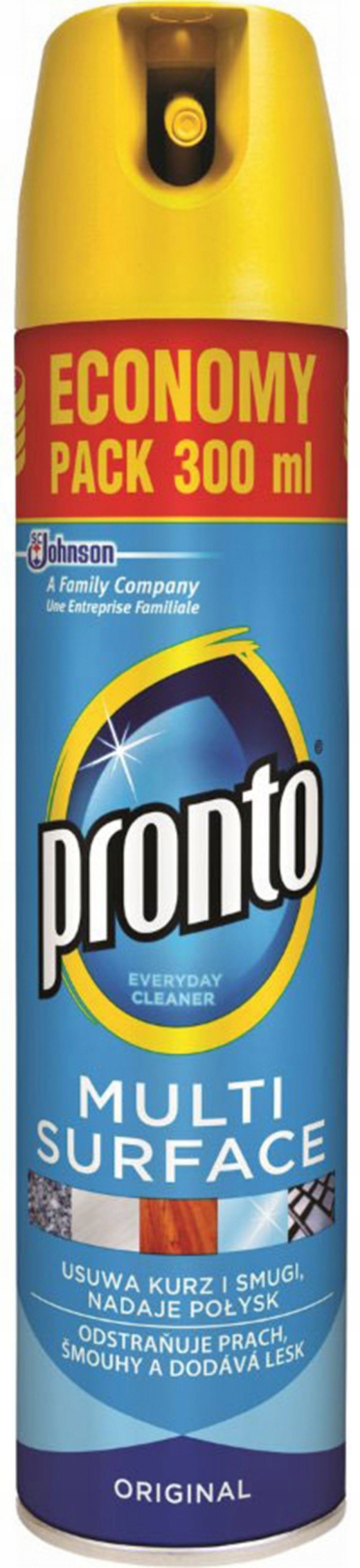 

Pianka Pronto 0,3l czyszczenie i pielęgnacja mebli