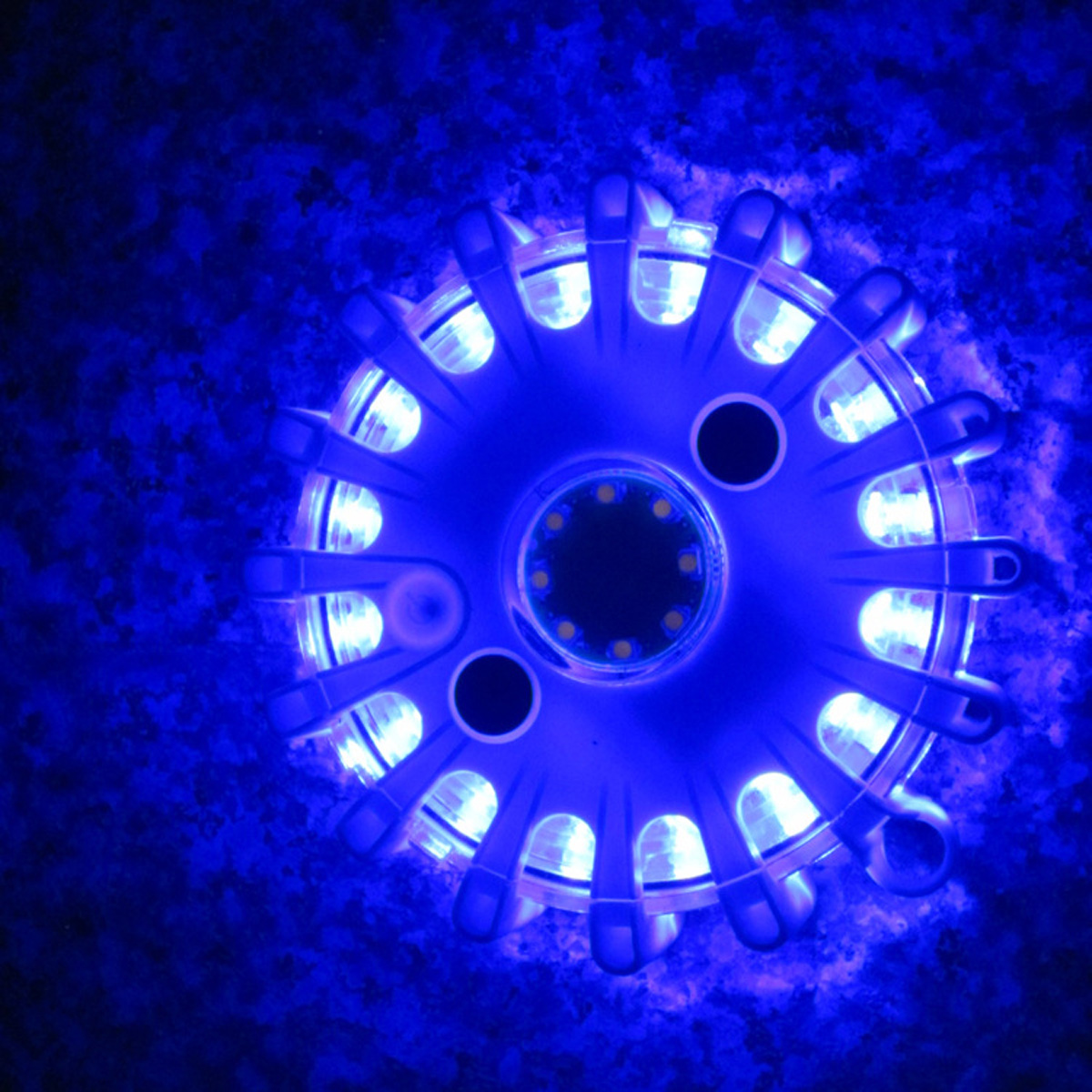 LAMPA OSTRZEGAWCZA NIEBIESKA AKUMULATOR FLARA LED EAN (GTIN) 8718692541559