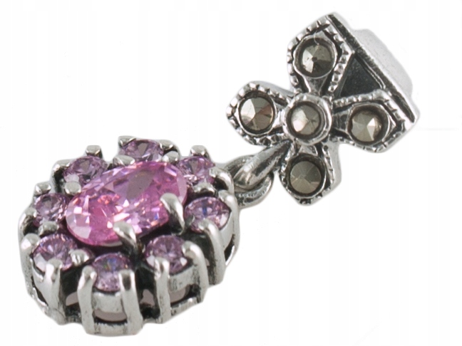 VERSIL wisior cyrkonie markazyty SREBRO 925 Marka Inna marka