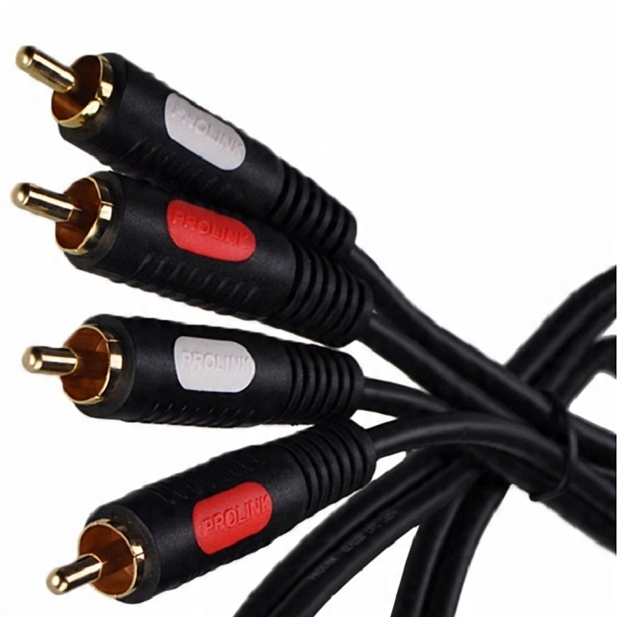 

Kabel 2 Rca Audio Cinch Gold Prolink Classic 10m
