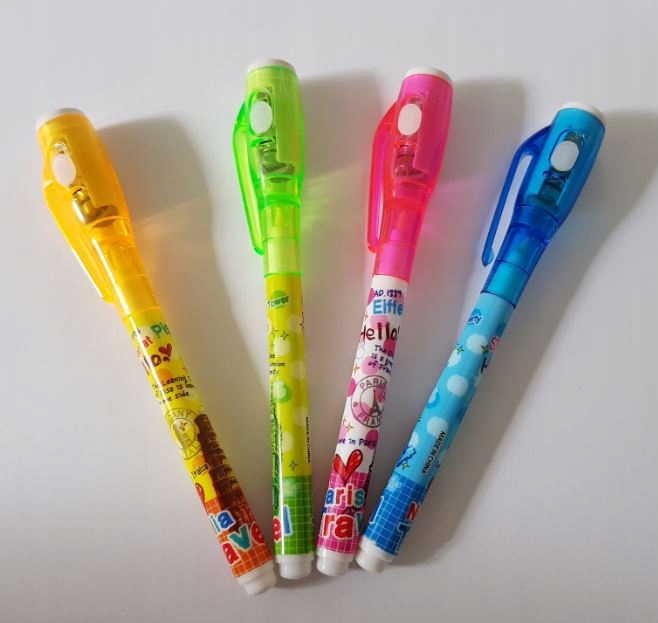 

Niewidzialny Długopis Flamaster Pisak Tester Uv