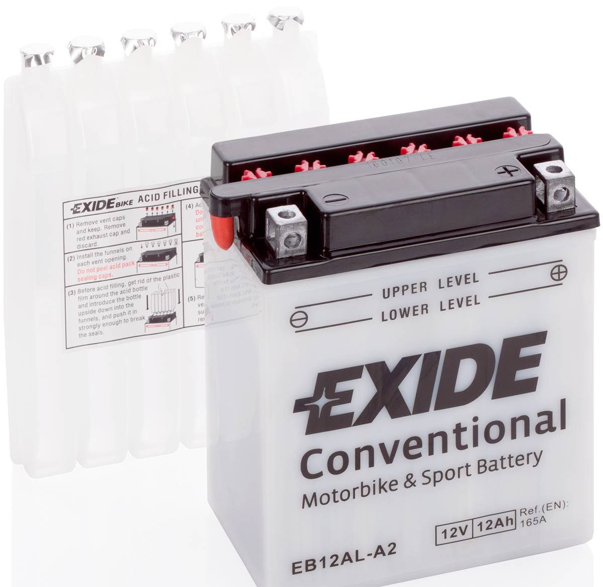 EB12AL-A2 - Аккумулятор EXIDE EB12AL-A2 YB12AL-A2 12V 12AH