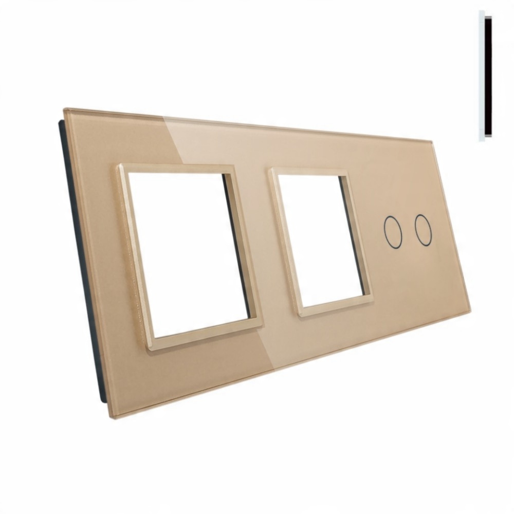 

Livolo Panel 3 Moduły 2+G+G Do Włącznik I Gniazd Z