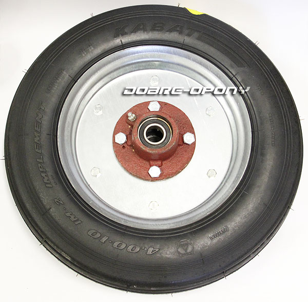 KOŁO 4.00-10 DO ZGRABIARKI KABAT POLSKIE Z PIASTĄ Grubość blachy 0 mm