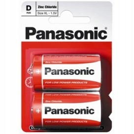 

2 x bateria Panasonic D R20 zinc carbon