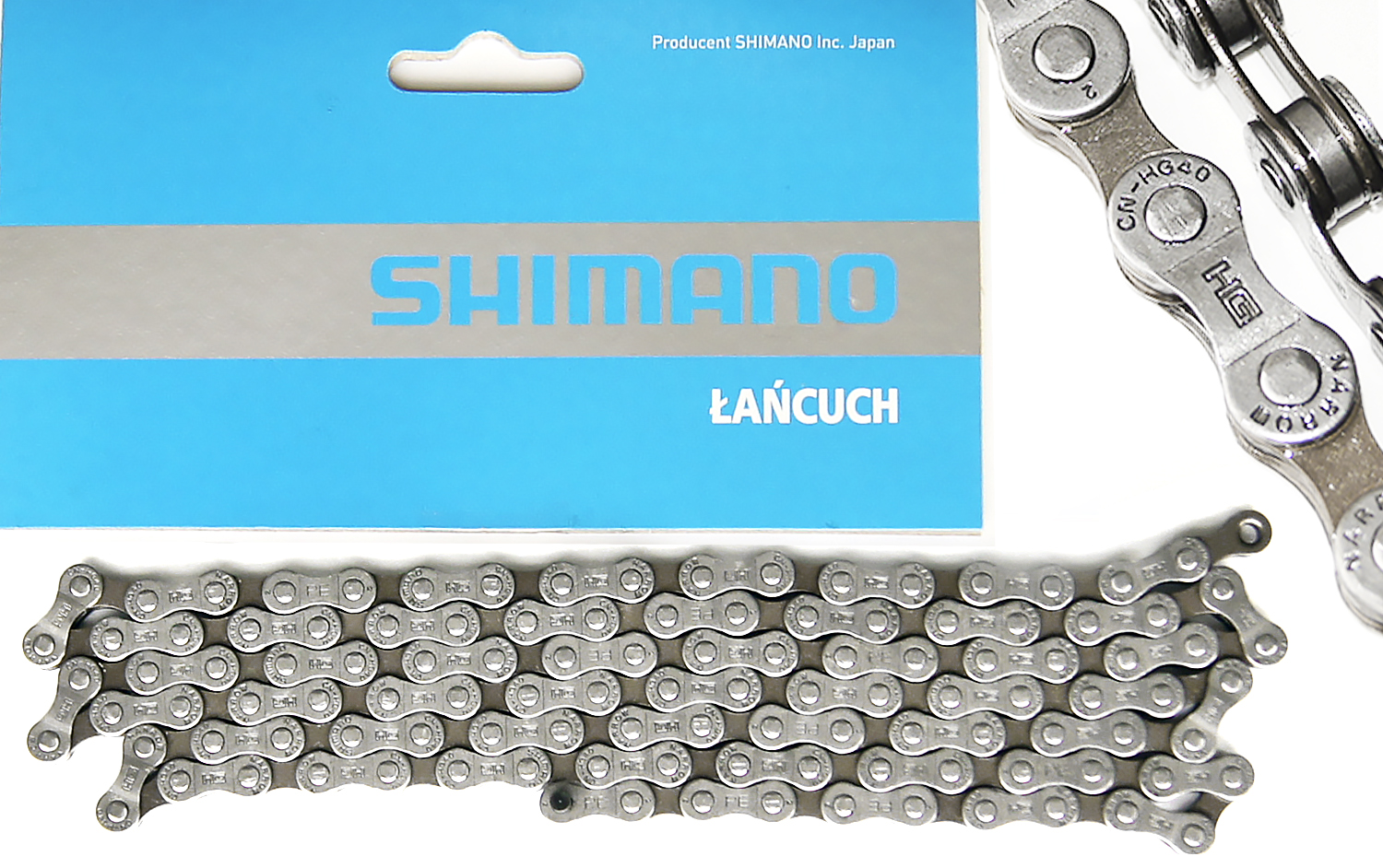 

Łańcuch Shimano CN-HG40 6/7/8 Oryginalny New! Mb