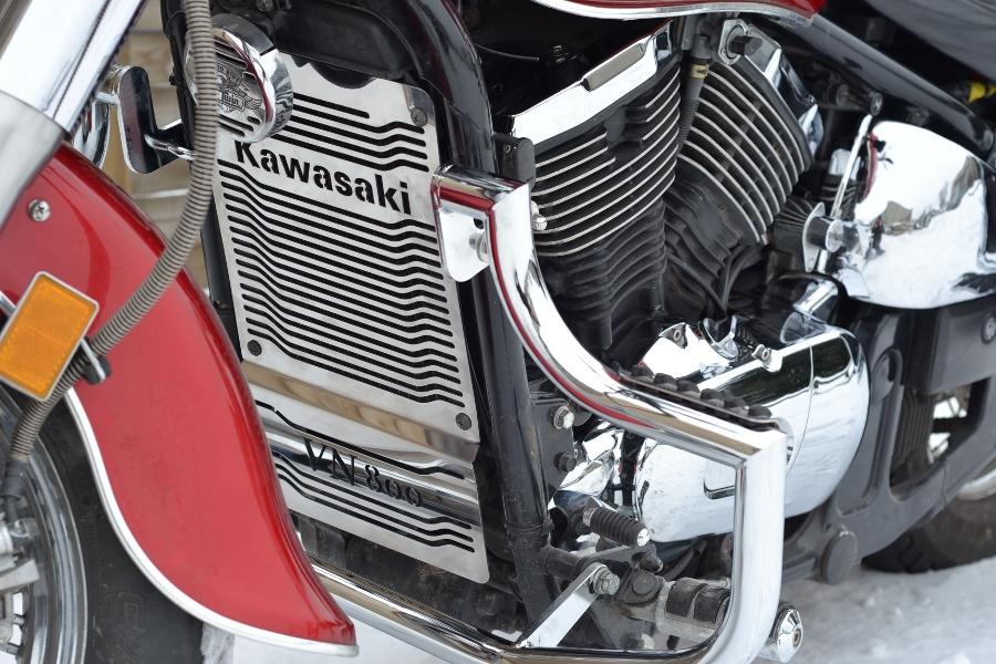 OSŁONA CHŁODNICY KAWASAKI VULCAN 800 VN 800 EAN (GTIN) 7416156453165