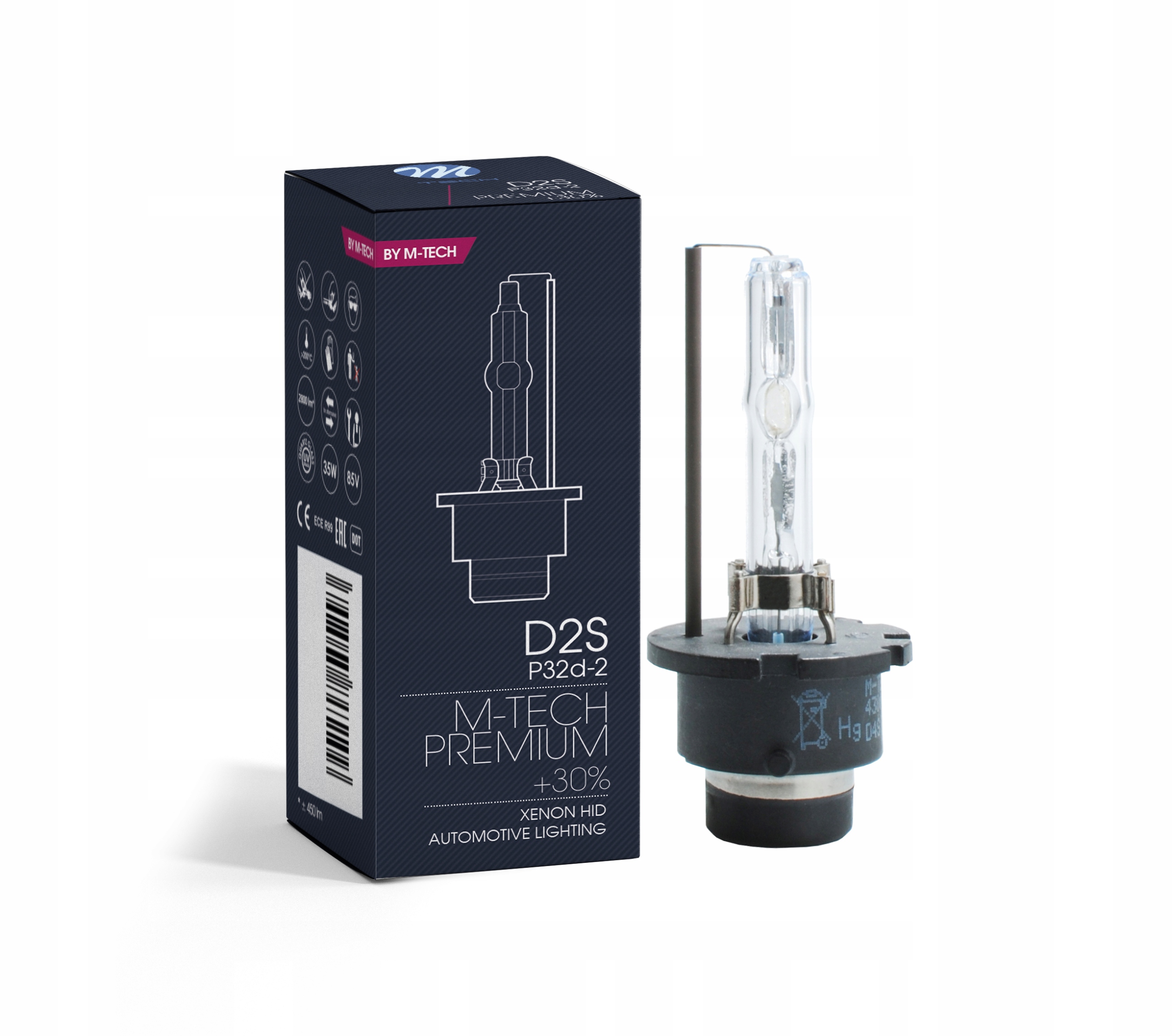 

Żarnik Xenon D2S 4300k Premium M-tech