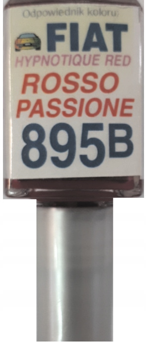 FIAT 895B ROSSO PASSIONE LAKIER ZAPRAWKA DO RYS