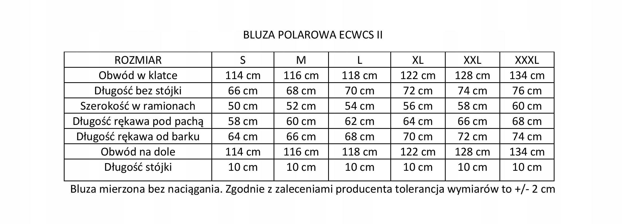 ФЛИСОВАЯ ТОЛСТОВКА POLAR TEXAR ECWCS II OLIVE ROZ. М ЕАН 05902414810426