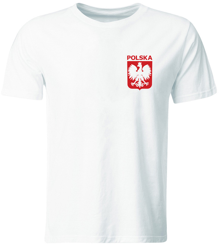 

Koszulka Kibica Reprezentacji Polski Z Godłem 128
