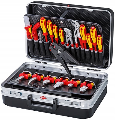 

Walizka dla Elektryków 00 21 20 Knipex Mega Zestaw