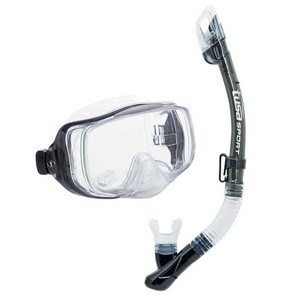 

Zestaw do snorkelingu maska z fajką Tusa Imprex 3D