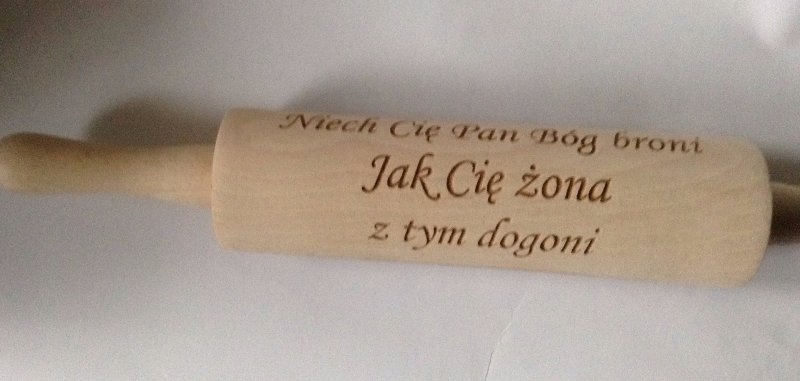 

Wałek dla męża