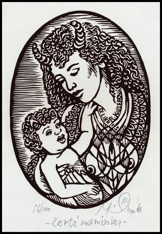 Kaiserova 2016 Exlibris X3 Mama Diabła n2