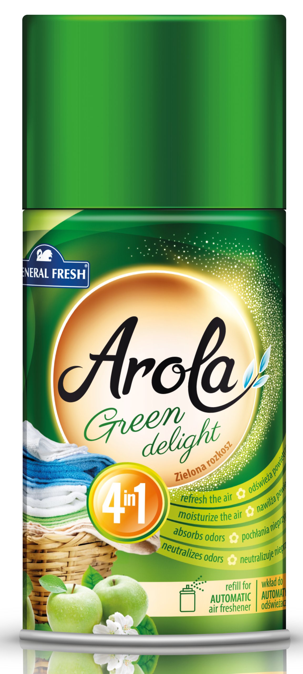 

AROLA0 wkład odświeżacza automatic zielona rozkosz