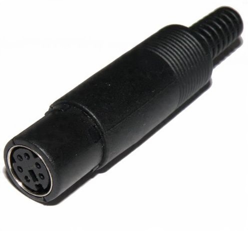 

Gniazdo mini Din Svideo Svhs PS2 6pin na kabel2665