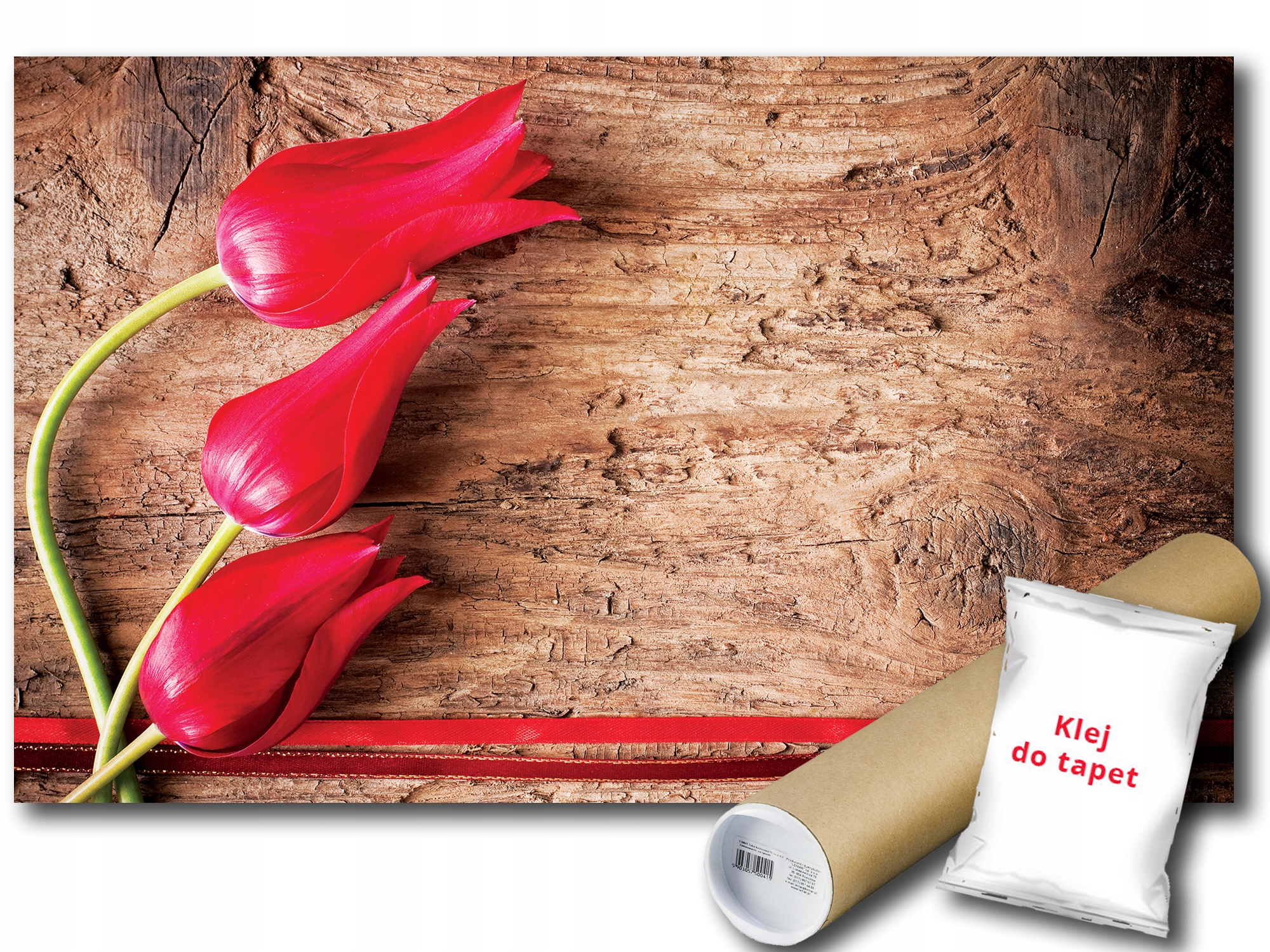 Fototapeta Dřevo Tulipán 6B V8 368x254 F272