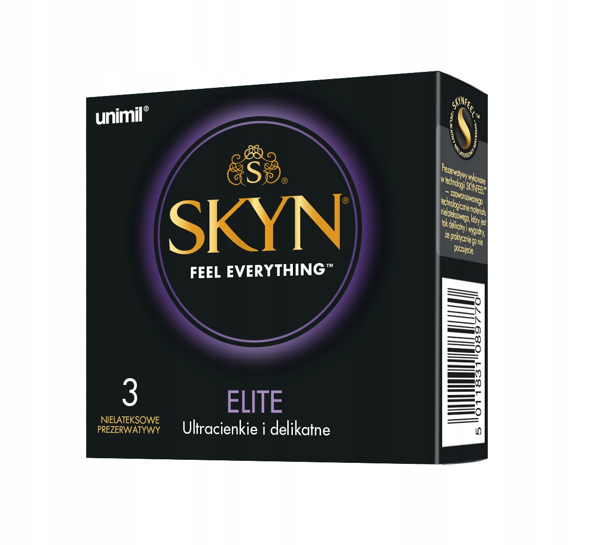 

Prezerwatywy Skyn Elite 3 szt.