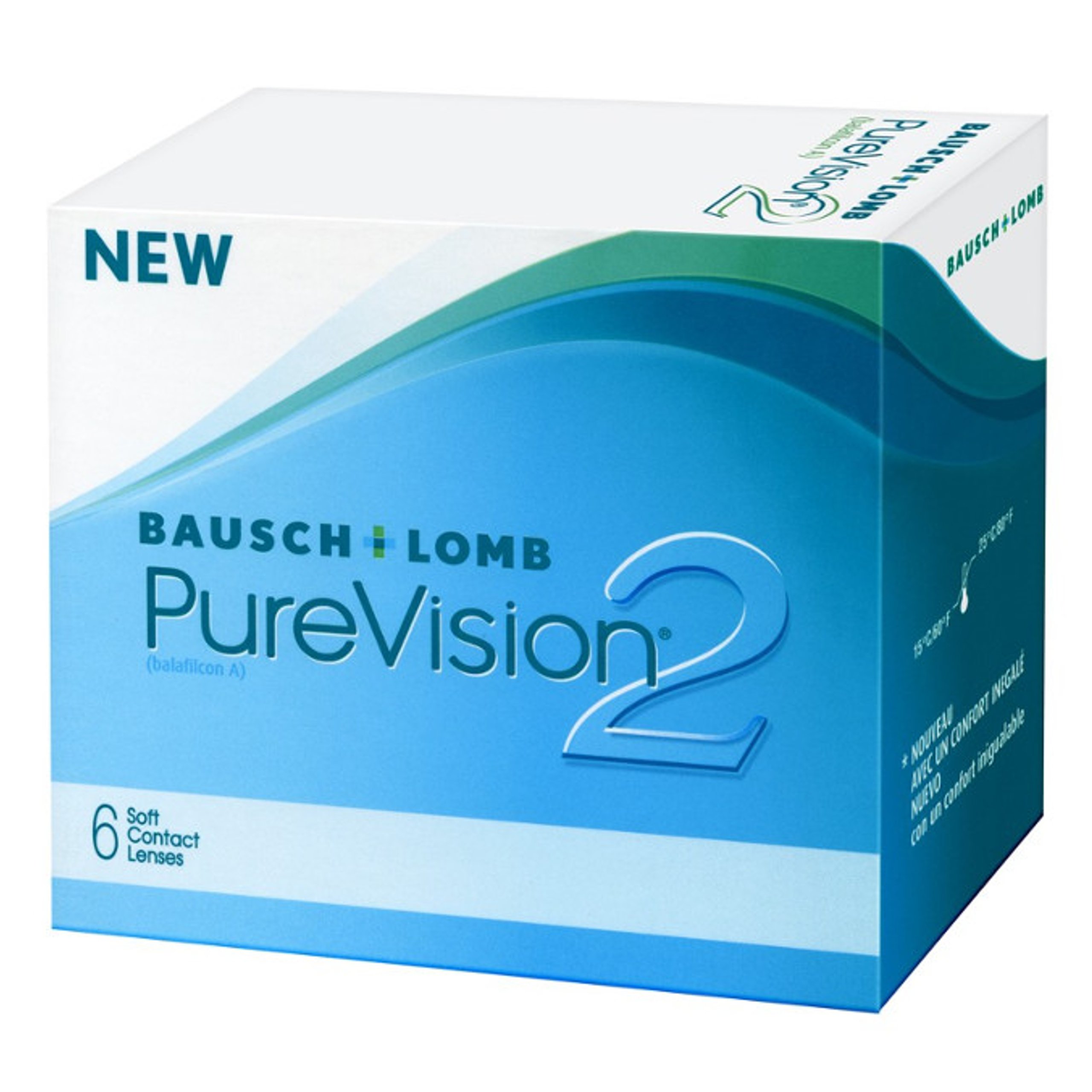 PureVision Pure Vision 2hd 6sz ежемесячные линзы