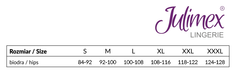 Półhalka Julimex Soft & Smooth r XXL Natural Rodzaj półhalka