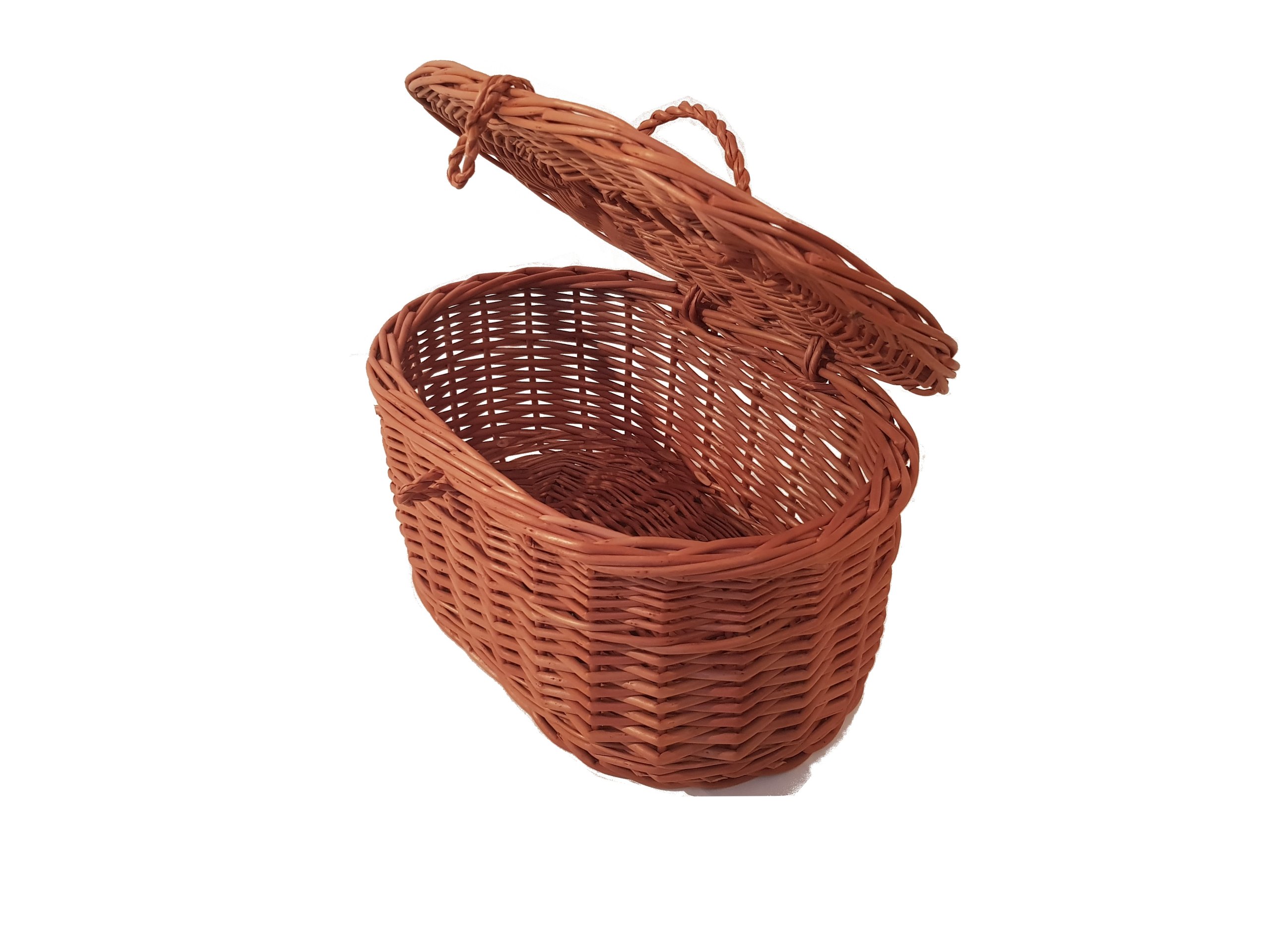 Kasetka wiklinowa Puzderko prezent Koszyk ZAMYKANE